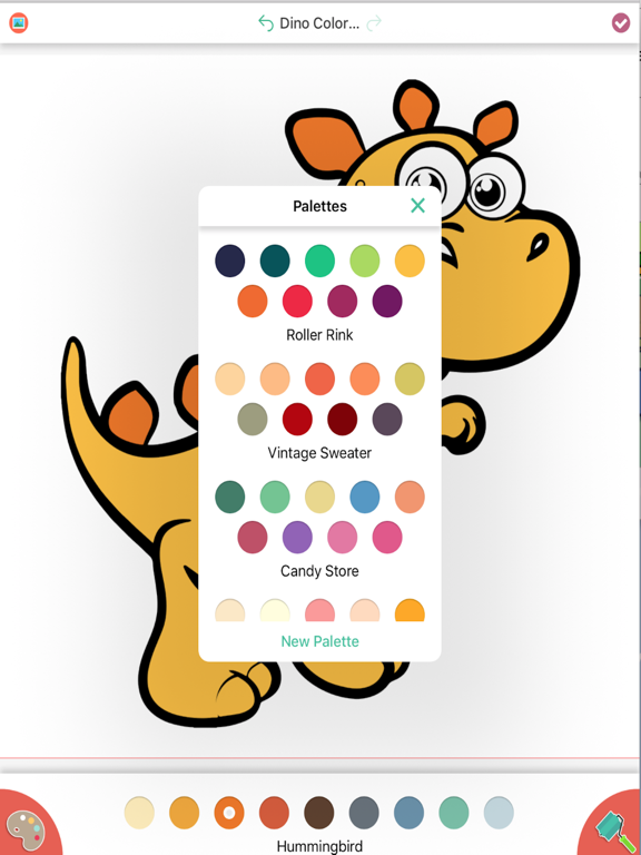 Screenshot #4 pour Dinosaur Coloring Books for Kids Toddler Game Free