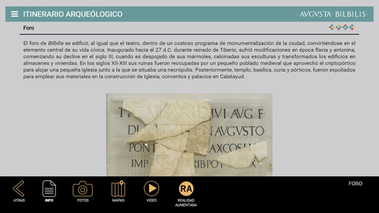 GUÍA DE AUGUSTA BILBILIS screenshot-3