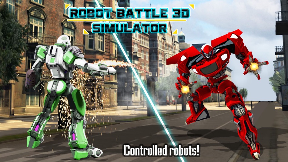 #2. Robot Battle 3D Simulator (iOS) 由: Alina Sapolgina