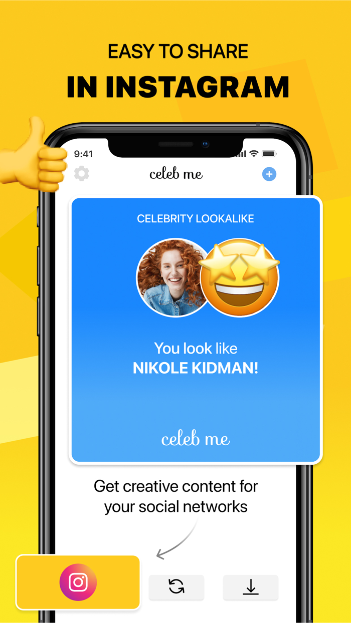 Celeb Me Celebrity look alike