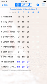 Baseball Softball Pocket Coach screenshot