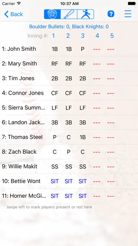 Baseball Softball Pocket Coach screenshot 5 of 5