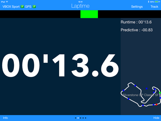 Screenshot #4 pour VBOX Laptimer