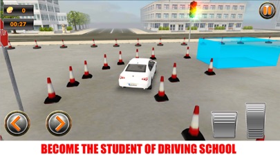 Screenshot #1 pour Extreme Car Racing Test: Driving School 3D