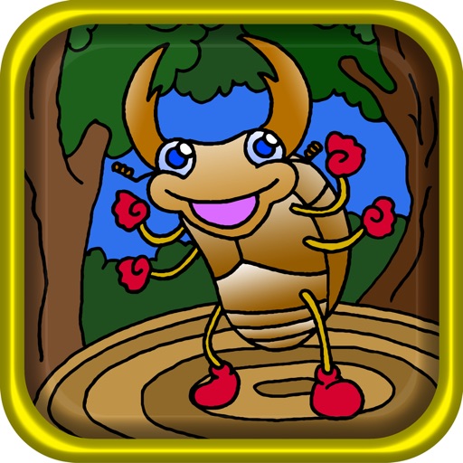 Insect Coloring ~Bugs in Wonderland~ for iPhone icon