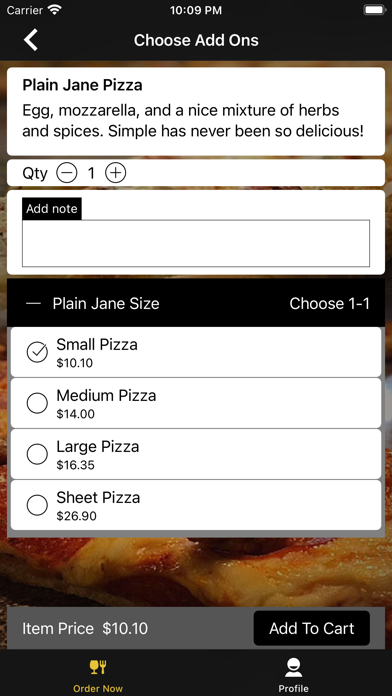 Brandani's Pizza Screenshot