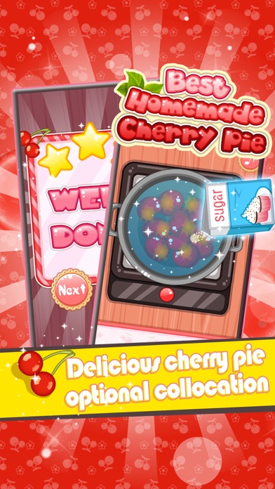 Best Homemade Cherry Pie - Cooking game for kids screenshot 4