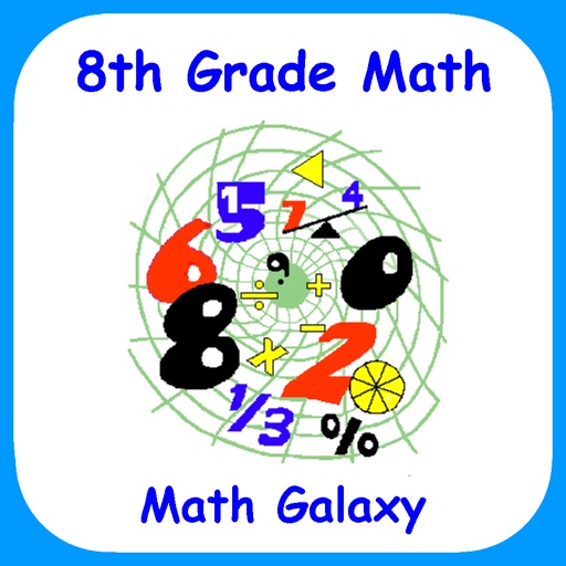 Math Galaxy 8th Grade Math icon