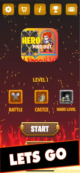 Game screenshot Hero Pins Out mod apk