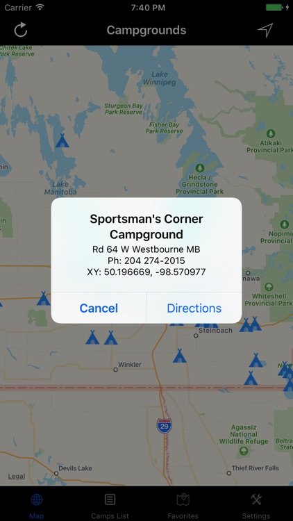 Manitoba – Campgrounds & RV Parks