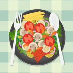 Alkaline foods Diet food list Acidity guide PH app app icon