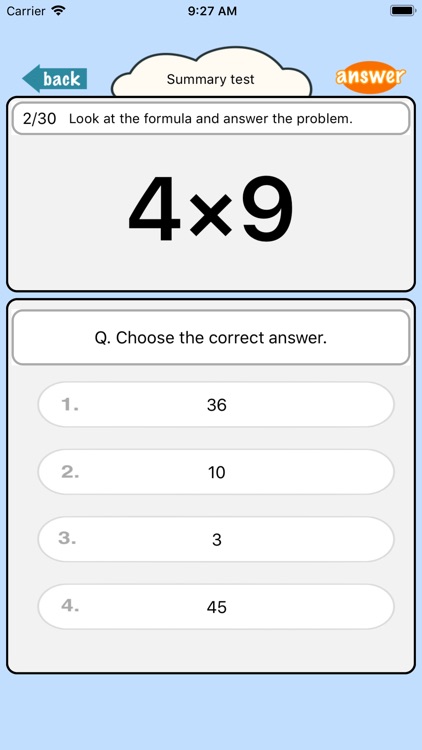 Math -The multiplication table