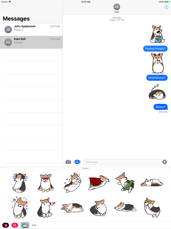 Screenshot #5 pour Seymour Corgi Stickers