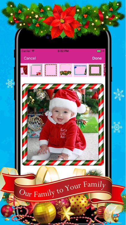 Insta Xmas Frames & Christmas Photo Stickers Booth screenshot-4