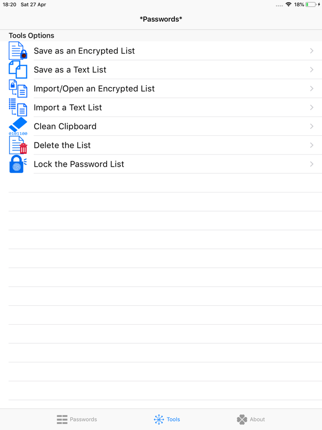 ‎*Passwords* Copy & Paste Screenshot