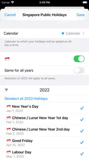 singapore public holidays 2023 iphone screenshot 2