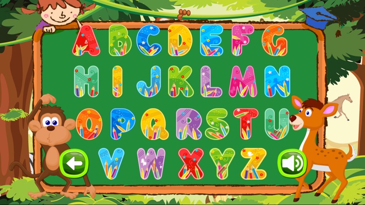 Animals Vocab Alphabet Flashcards for Preschool