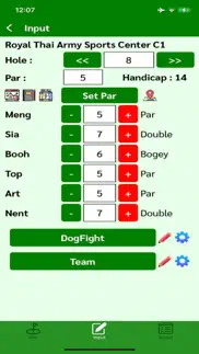 dogfight golf iphone screenshot 3