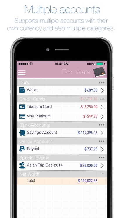 Evo Wallet - Money Tracker screenshot-3