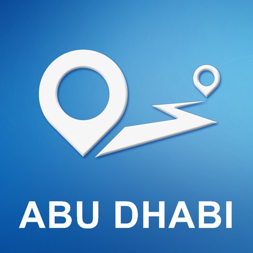 Abu Dhabi, UAE Offline GPS Navigation & Maps icon
