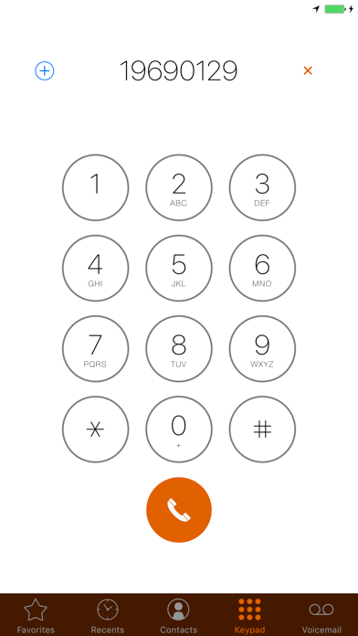 Hyde Call [f-Phone] iPhone screenshot 2 - Utilities app