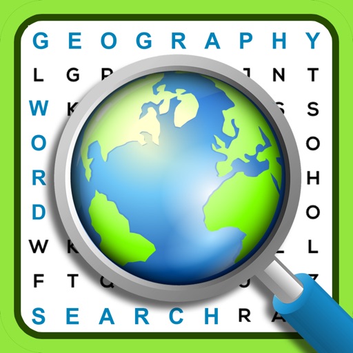 Geography Word Search: Word Find Puzzles With Cities, Countries And States iOS App