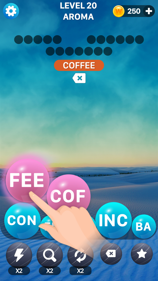 #1. Word Calm n Relax: Brain Game (iOS) 由: 建华 范