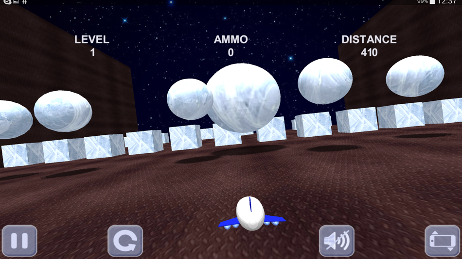 #4. Space shuttle and labyrinth 3D (iOS) 由: Ruslan Goncharenko