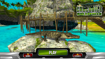 Crocodile Animal Games 3Dのおすすめ画像2