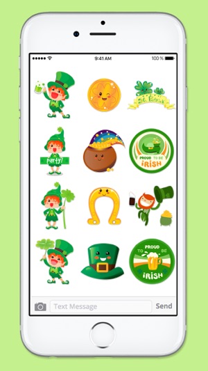 Cute St Patricks Day Sticker Pack(圖3)-速報App