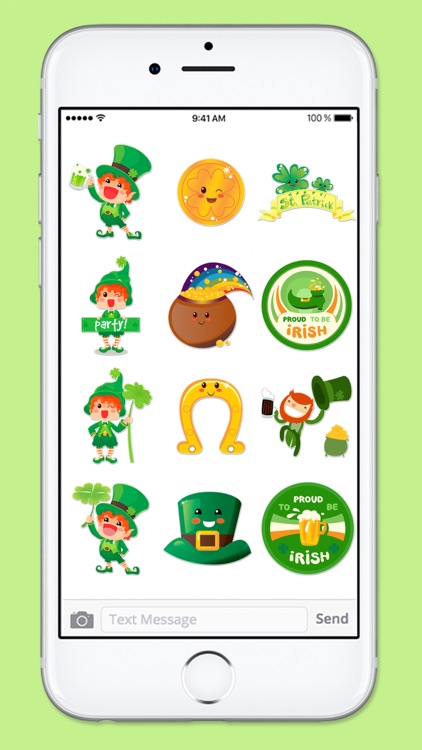 Cute St Patricks Day Sticker Pack