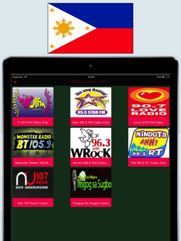 Radio Philippines FM / Live Radyo Stations Onlineのおすすめ画像3