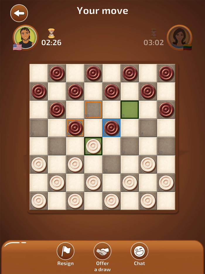 Checkers - Clash of Kings