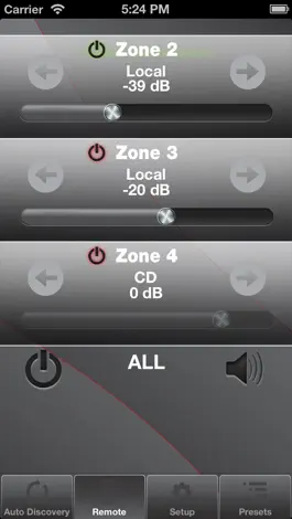 Game screenshot NAD A/V Remote apk