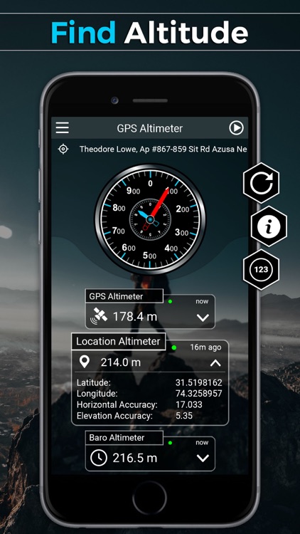 Hiking Altimeter: GPS Altitude by Sehrish Arshad