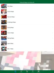featured maps for minecraft iPad Captures Décran 1