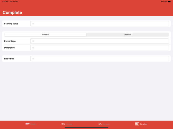 Screenshot #5 pour Calculatrice Pourcentage