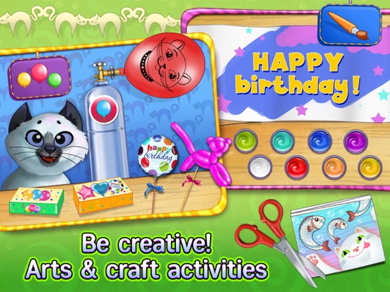 Скачать Kitty Cat Birthday Surprise: Care, Dress Up & Play