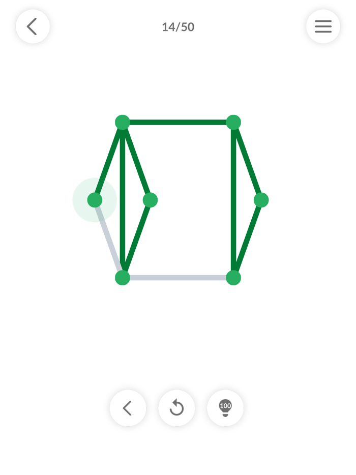 1 LINE - One stroke puzzle