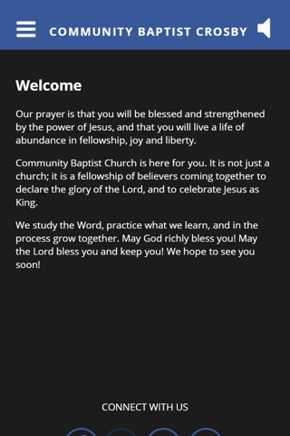 Community Baptist Crosby screenshot 2