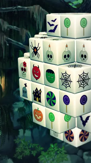 Fairy Mahjong Halloween Deluxe screenshot 1