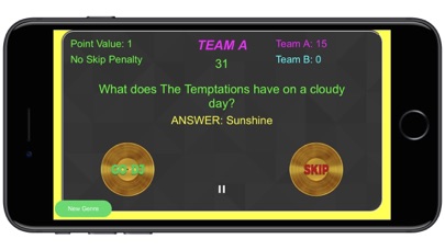 Lyric Party Game Screenshot