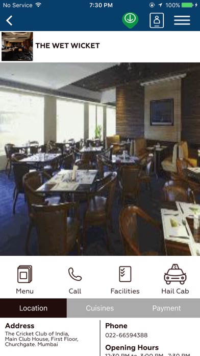 The Cricket Club Of India Screenshot