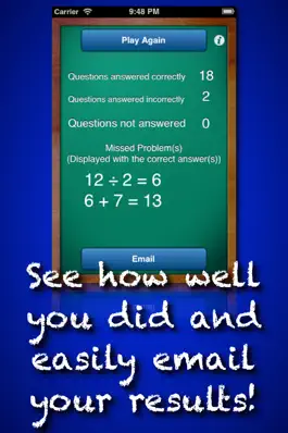 Game screenshot Math Flash Cards ! apk