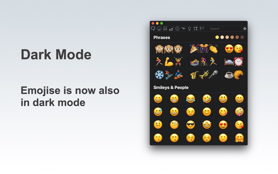 #4. Emojise (macOS) 由: Zafer ARICAN