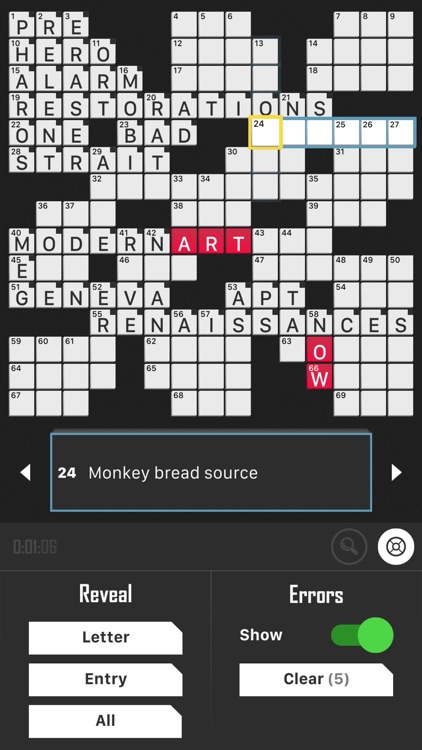 Crossword Puzzle Redstone screenshot-7