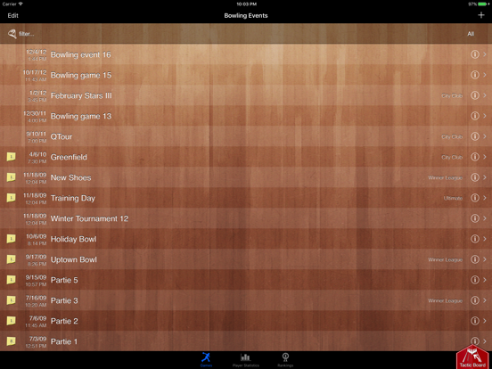 Screenshot #4 pour Bowling Scoreboard