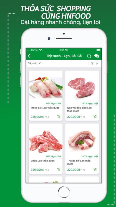 Hnfood-Cửa hàng thực phẩm sạch Screenshot