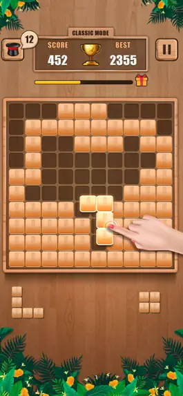 Game screenshot Wooden 100 Block Puzzle Game mod apk