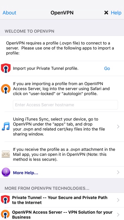 OpenVPN Connect